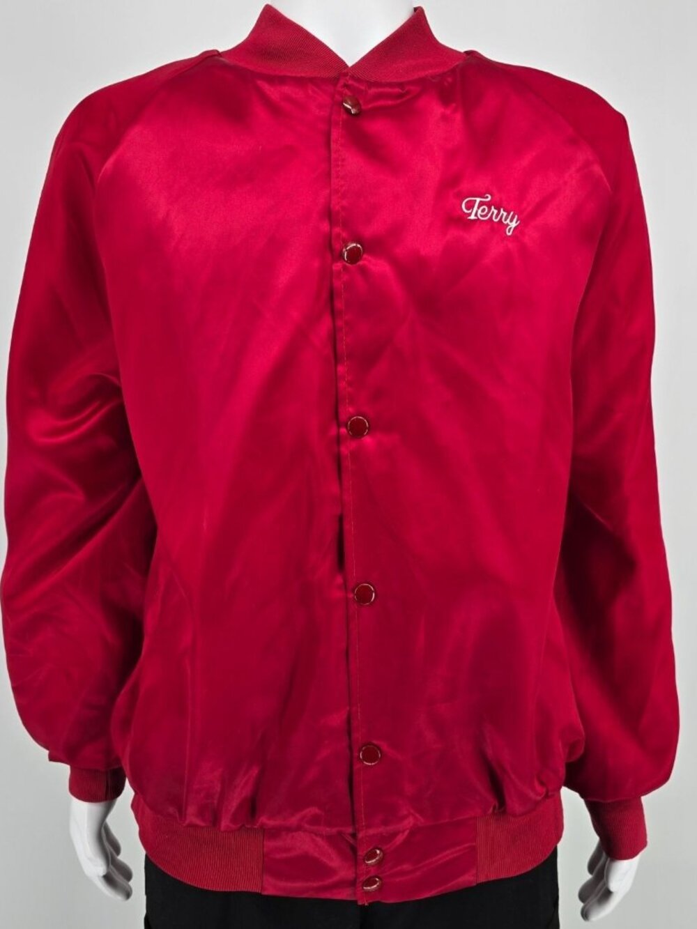 Vintage 1990s WestArk "Terry" Missouri State Parks Passport Satin Jacket (2XL)